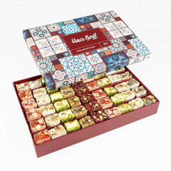 Haci Serif Assorted Turkish Delight 35 oz - 1 Kg
