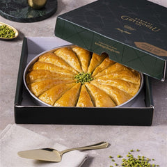 Karakoy Gulluoglu Pistachio Carrot Slice Baklava