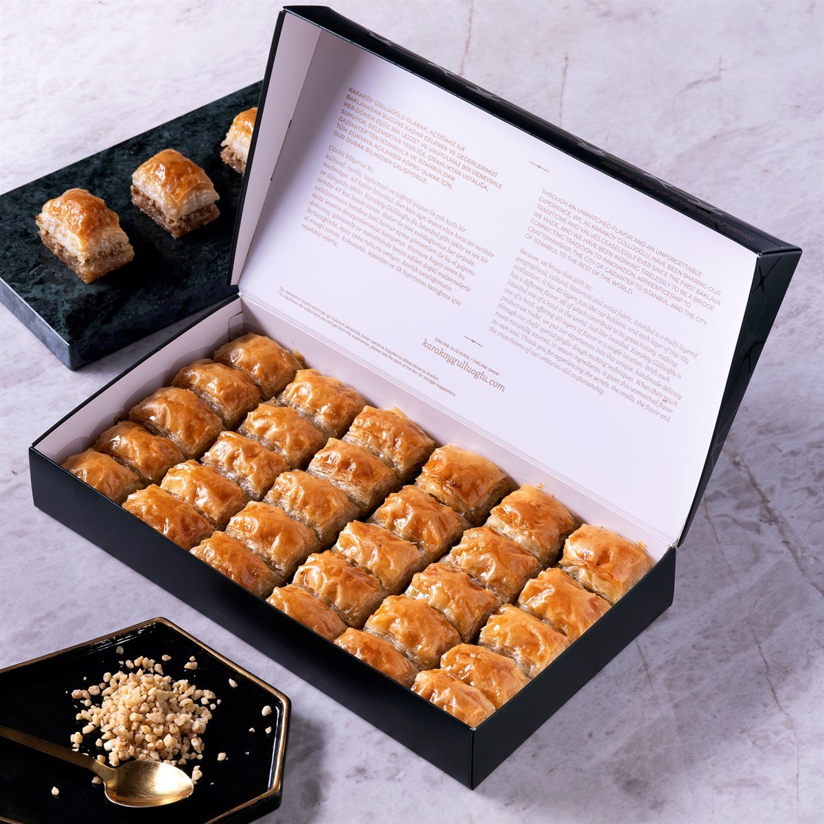 Karakoy Gulluoglu Turkish Walnut Baklava