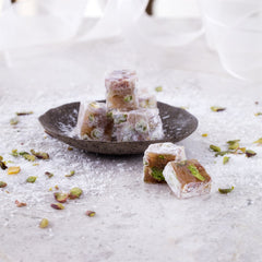Double Roasted Turkish Delight With Pistachio , 35 oz - 1 Kg
